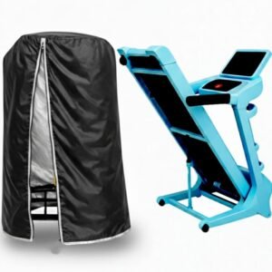 Premium Waterproof, Dust-Proof Indoor and Outdoor Treadmill Cover in Black Colour